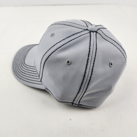 Brooklyn Nets Grey Hat Cap Mitchell & Ness NBA Basketball Mens - Picture 3 of 9